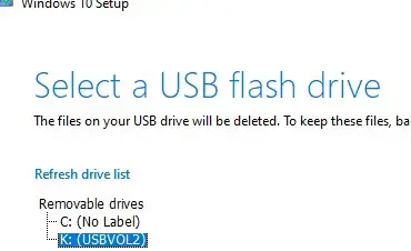escribir la imagen de instalación de Windows 10 en una memoria USB