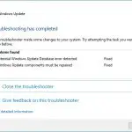Restablecimiento de la configuración del agente de Windows Update