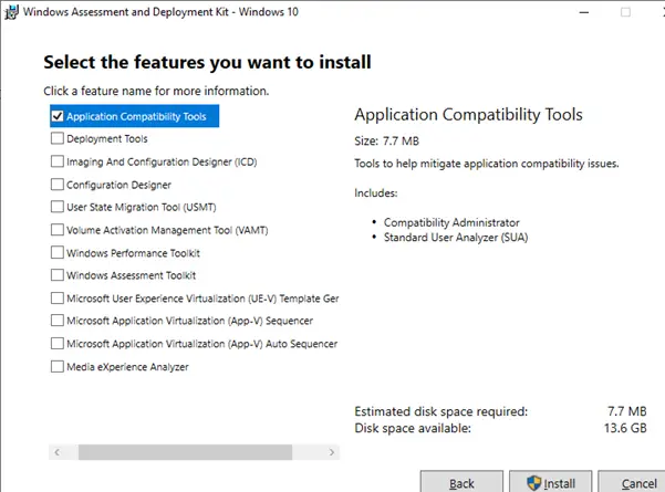 instalar herramientas de compatibilidad de aplicaciones en windows 10