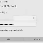 Outlook sigue solicitando credenciales (nombre de usuario y contraseña)
