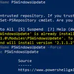 PSWindowsUpdate: administración de actualizaciones de Windows desde PowerShell
