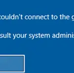Windows no se pudo conectar al servicio GPSVC: Solución