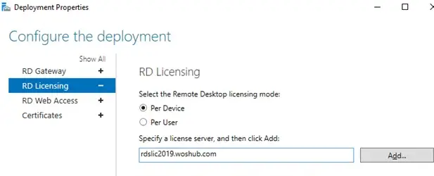 RDS: configura el servidor de licencias de RD y el modo CAL