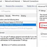 Windows 10: no hay conexión a Internet después de conectarse al servidor VPN