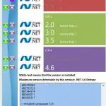 ¿Cómo comprobar la versión de .Net Framework?