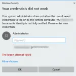 Solución: las credenciales de RDP guardadas no funcionaban en Windows