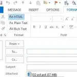 ¿Cómo aumentar el límite de tamaño de los archivos adjuntos en Outlook?