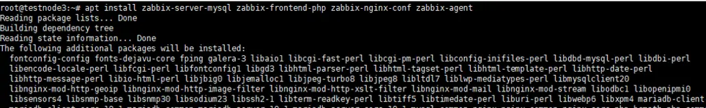 apt install zabbix-server-mysql en ubuntu