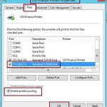 Agrupación de impresoras: cómo configurar una agrupación de impresoras en Windows Server 2012 R2
