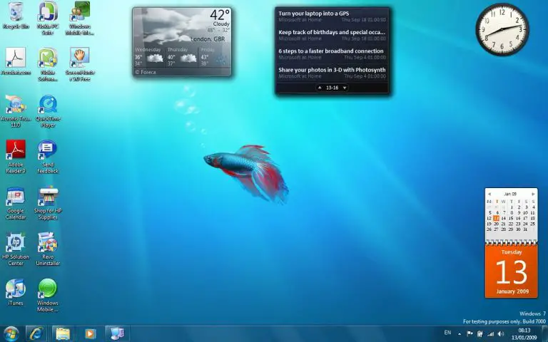 Control De Sonido Windows 7