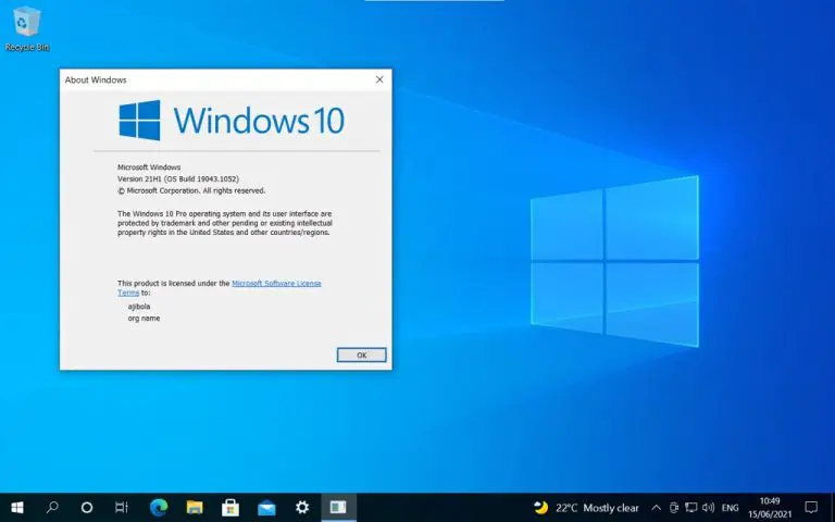Licencia Para Instalar Windows 10